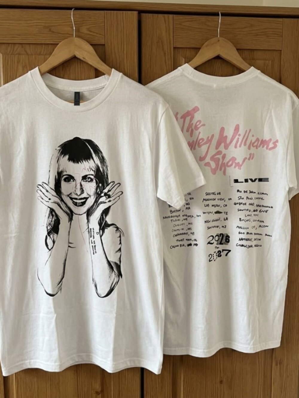 Hayley Williams The Hayley Williams Show Tour 2026 2027 Photo Tour T-Shirt